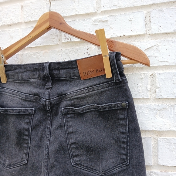 Judy Blue Wide Leg Crop Jeans Button Fly - Picture 10 of 10